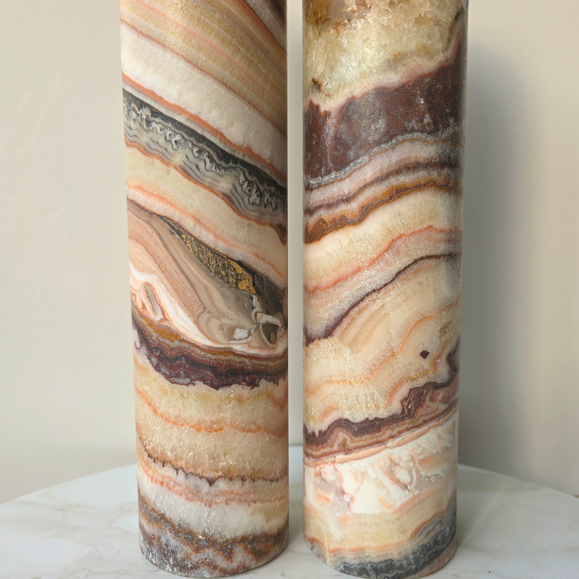 Onyx Detailed Crystal Home Decor Lamp Mexico Small - Crystals and Me | Crystal Candles and Ethically Sourced Crystals