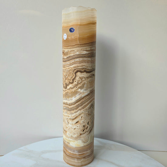 Onyx Earth Tone Crystal Home Decor Single Lamp Mexico Small - Crystals and Me | Crystal Candles and Ethically Sourced Crystals