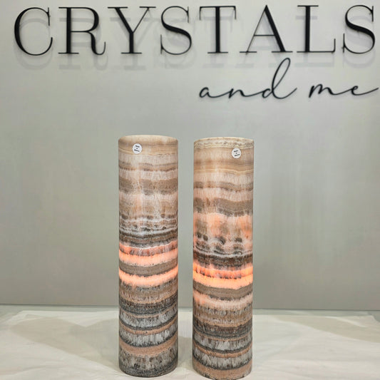 Onyx Crystal Home Decor Lamp Mexico Small - Crystals and Me | Crystal Candles and Ethically Sourced Crystals