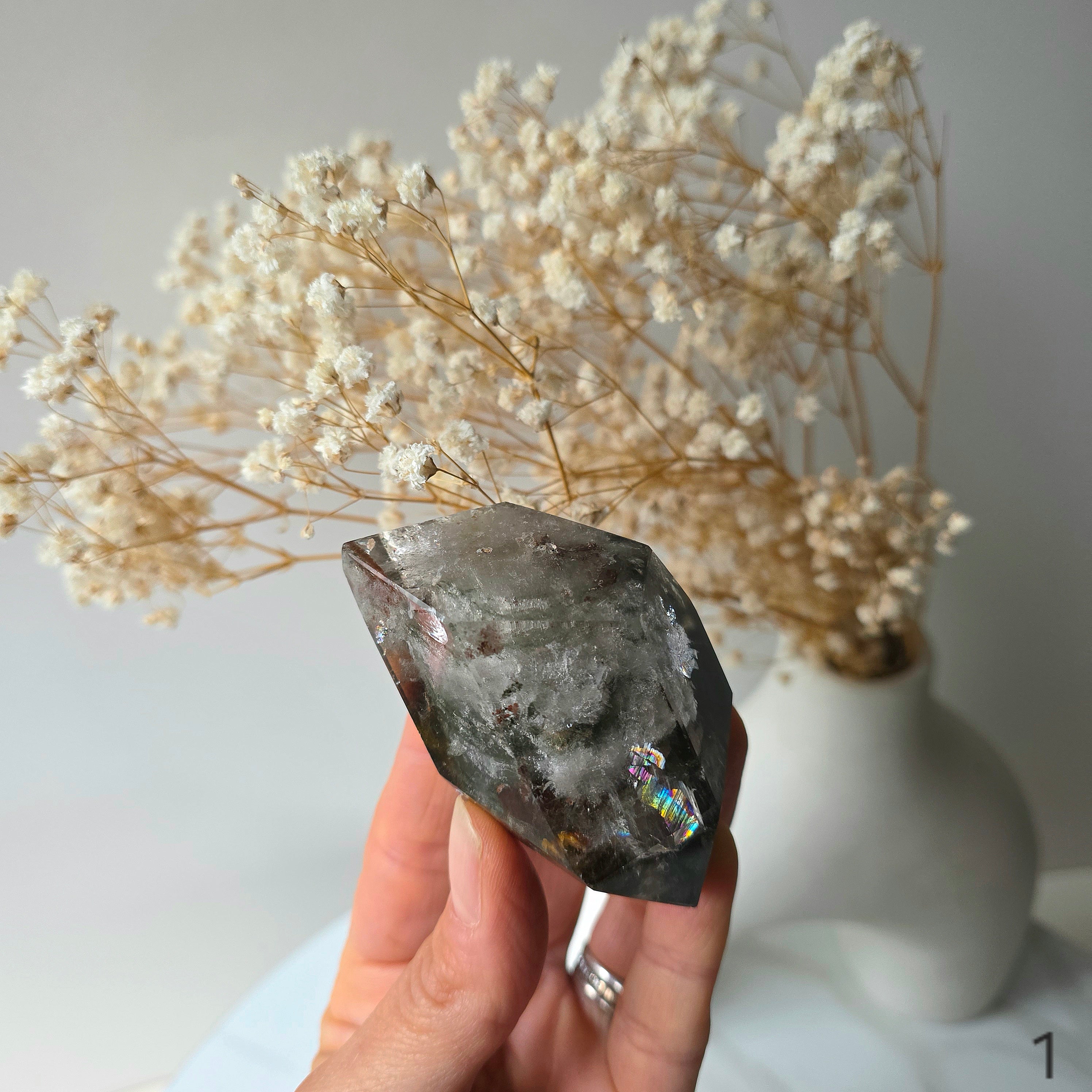 Lodolite Garden Quartz Crystal Freeform High Quality - Crystals and Me | Crystal Candles and Ethically Sourced Crystals