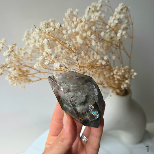Lodolite Garden Quartz Crystal Freeform High Quality