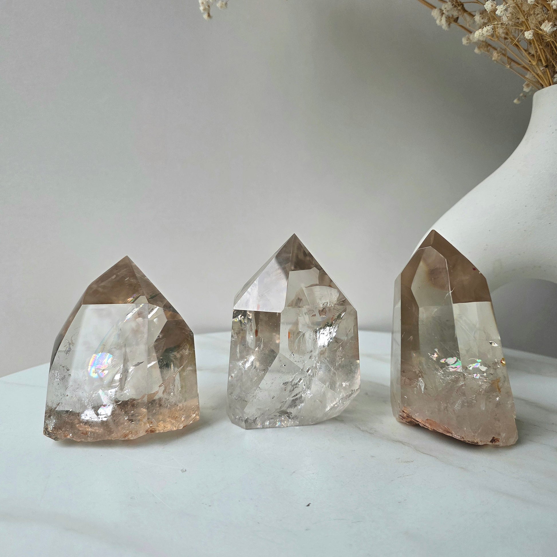 Natural Citrine Crystal with Rainbow AAA High Quality Brazil Collectors Piece - Crystals and Me | Crystal Candles and Ethically Sourced Crystals