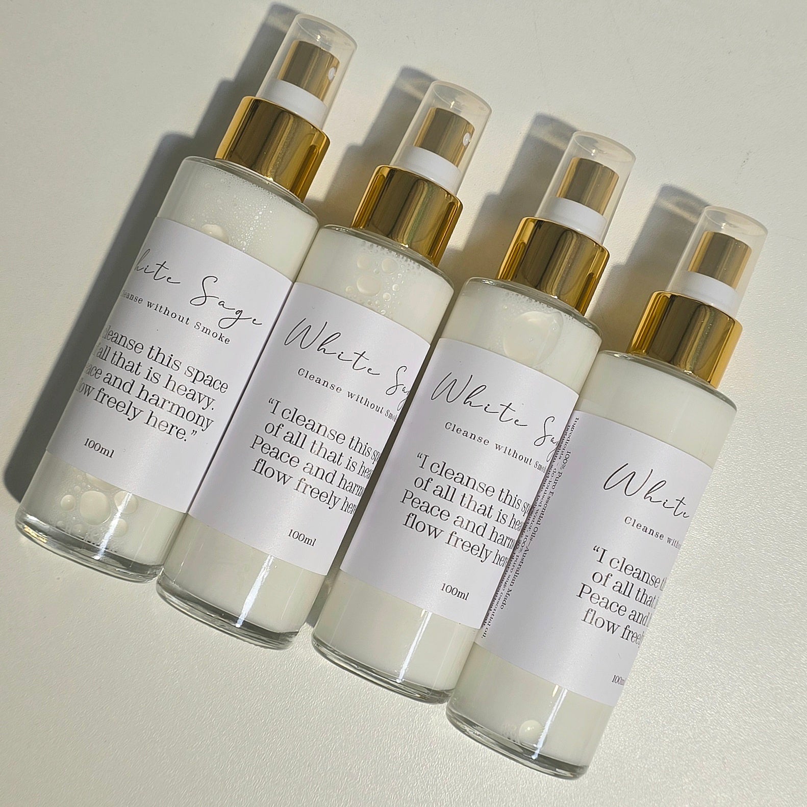 Cleansing Room Spray - White Sage, Palo Santo, Frankincense Livani Essential Oil Base - Crystals and Me | Crystal Candles and Ethically Sourced Crystals