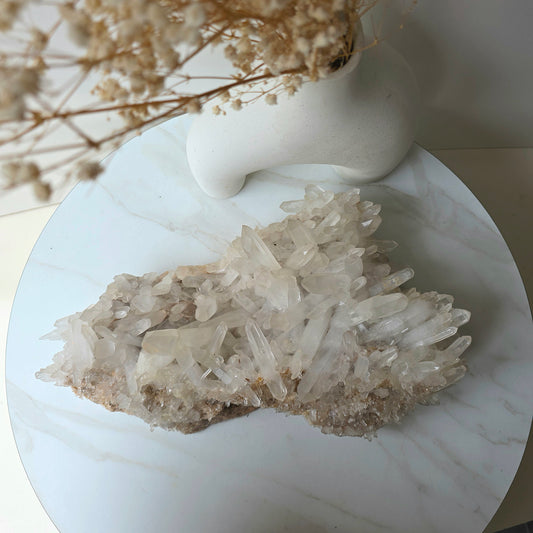 Himalayan Quartz Crystal Cluster XLarge - Crystals and Me | Crystal Candles and Ethically Sourced Crystals