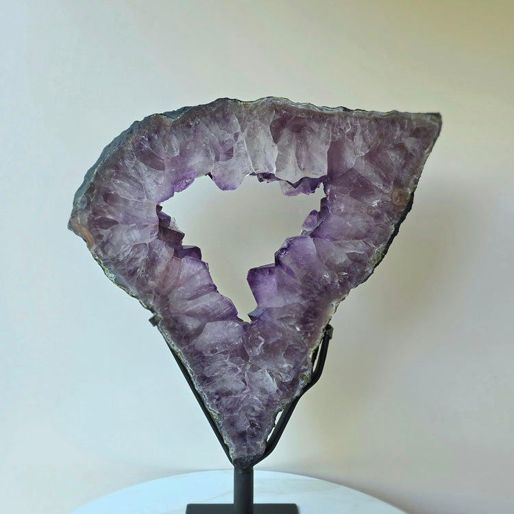 Amethyst Crystal Portal on Stand High Quality Brazil 2