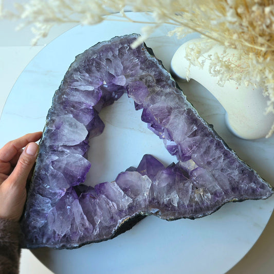 Amethyst Crystal Portal on Stand High Quality Brazil 2