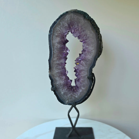 Amethyst Crystal Portal on Stand High Quality Brazil 1