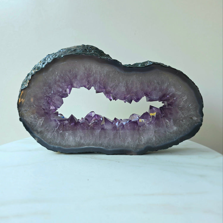 Amethyst Crystal Portal on Stand High Quality Brazil 1