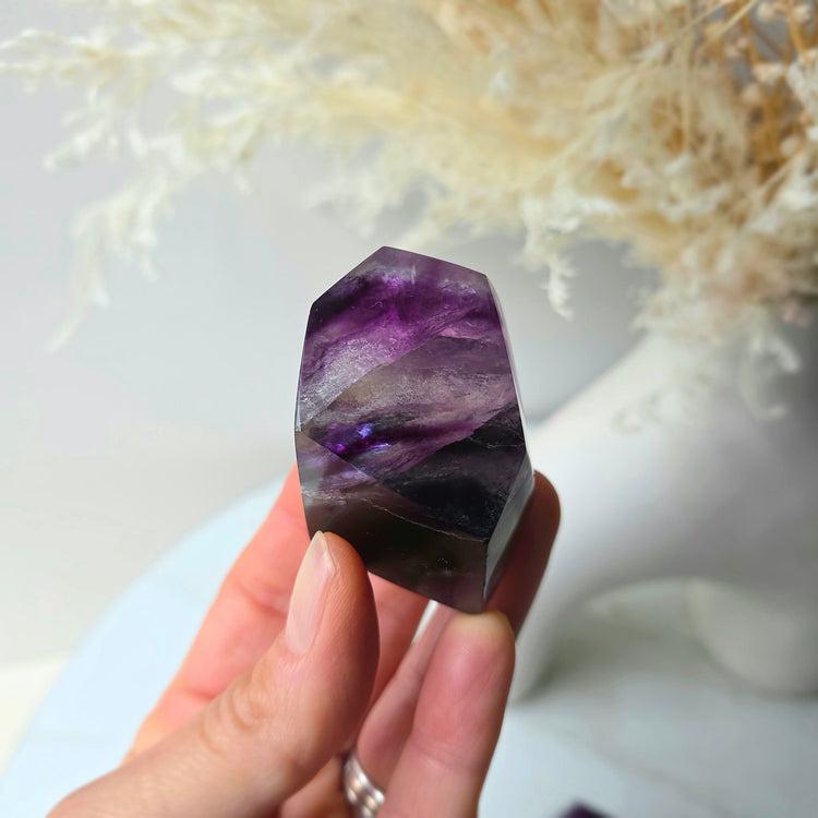 Rainbow Fluorite Crystal Free-Form High Quality China