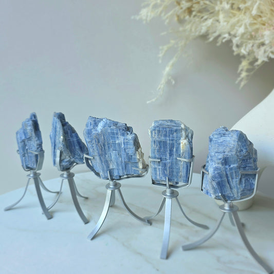 Blue Kyanite Crystal Cluster High Quality Brazil Small