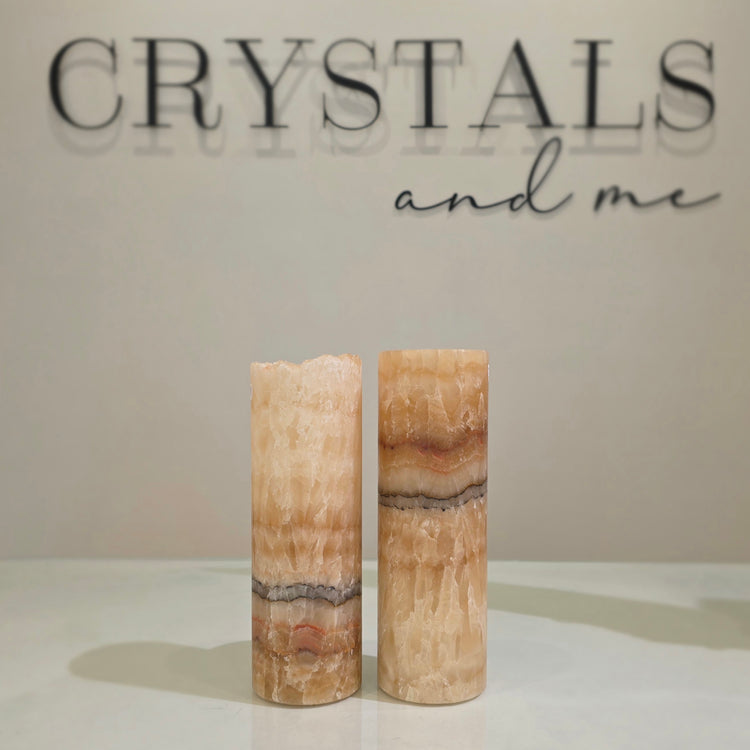 Calcite Crystal Home Decor Lamp Mexico Honey