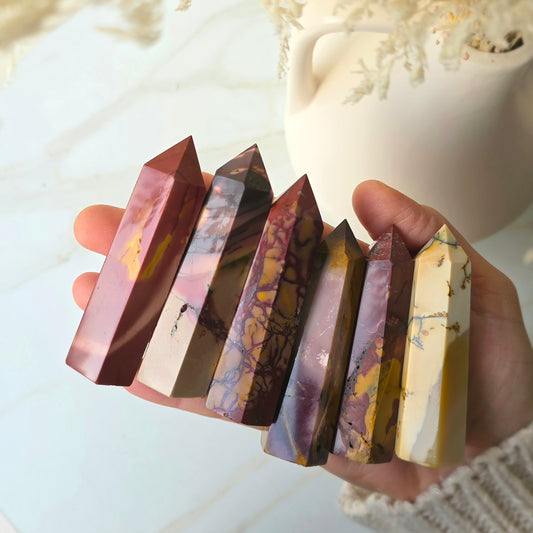 Mookaite Crystal Point High Quality Australia