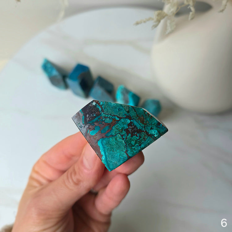 Shattucite Crystal Freeform