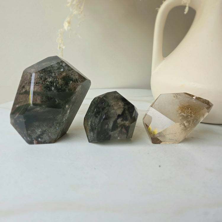 Lodolite Garden Quartz Crystal Freeform High Quality