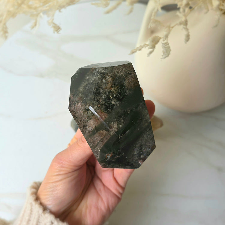 Lodolite Garden Quartz Crystal Freeform High Quality