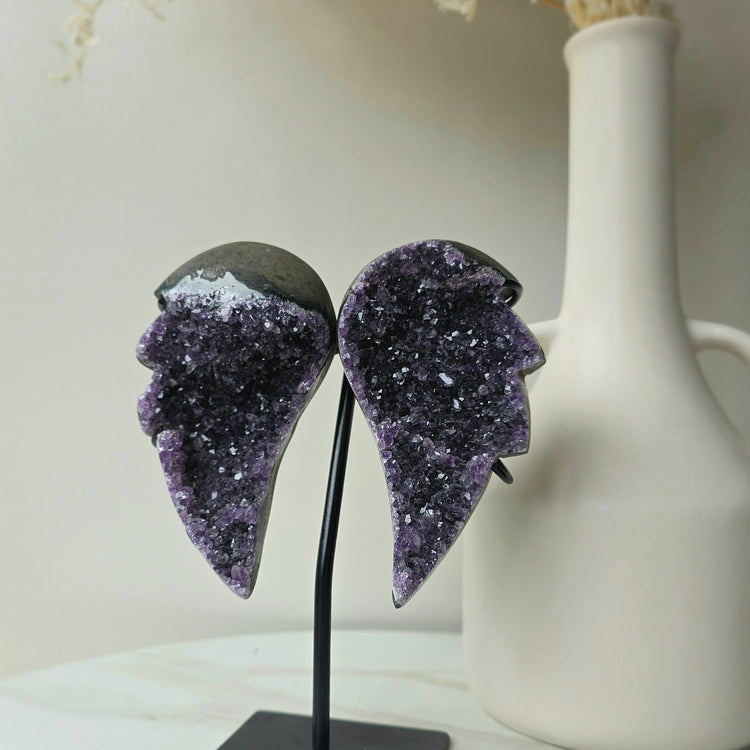 Amethyst Crystal Angel Wings High Quality Brazil 2