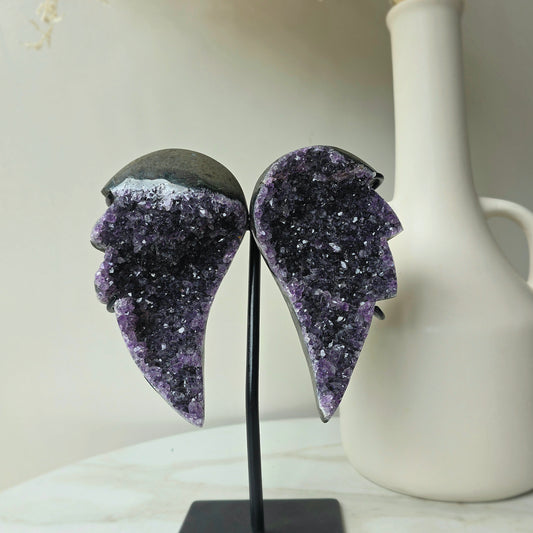 Amethyst Crystal Angel Wings High Quality Brazil 2