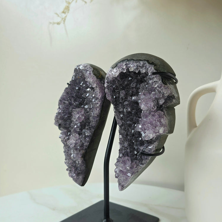 Amethyst Crystal Angel Wings High Quality Brazil 1