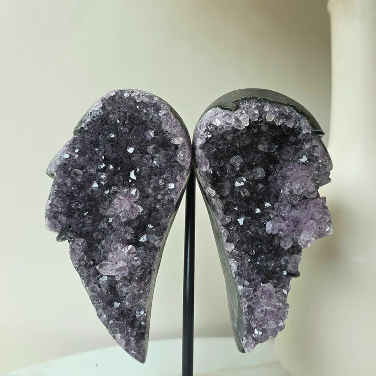 Amethyst Crystal Angel Wings High Quality Brazil 1