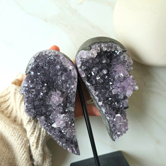 Amethyst Crystal Angel Wings High Quality Brazil 1