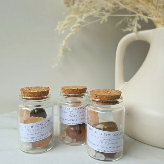 Confidence Crystal Bundle Little Jar of Confidence