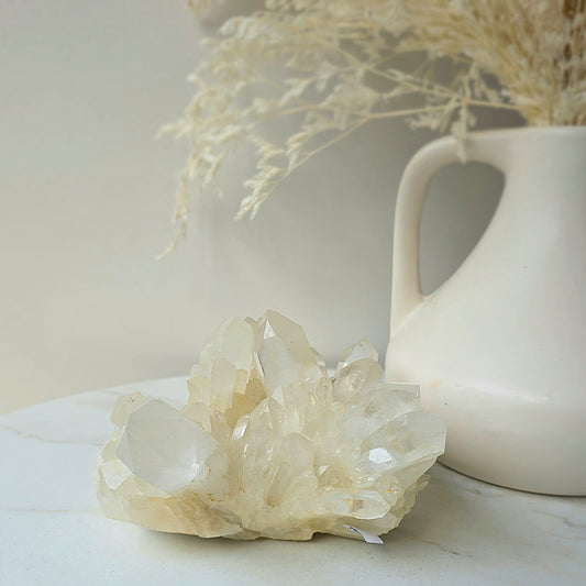 Clear Quartz Crystal Cluster