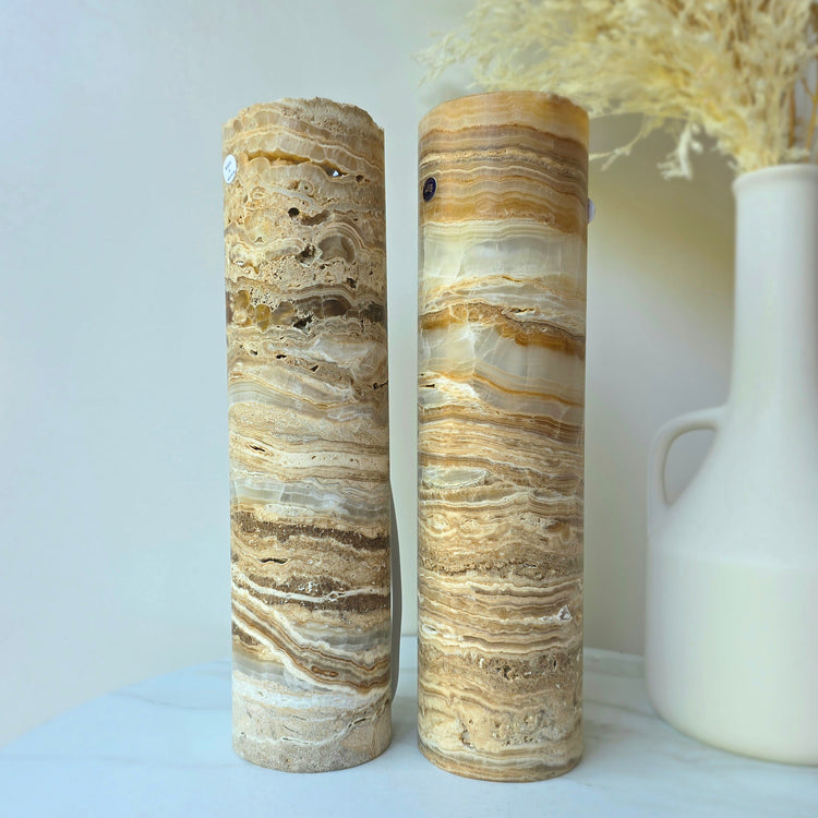 Calcite Crystal Home Decor Lamp Mexico Sand