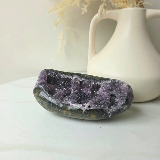 Amethyst Crystal Geode Cluster High Quality Brazil
