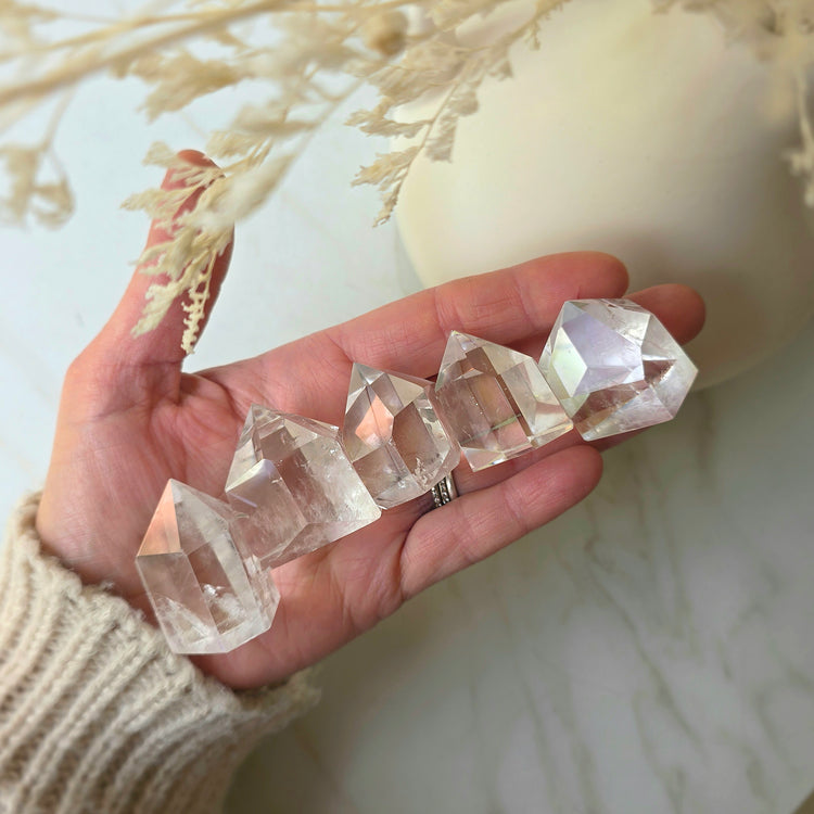 Clear Quartz Crystal Point AAA High Quality Brazil