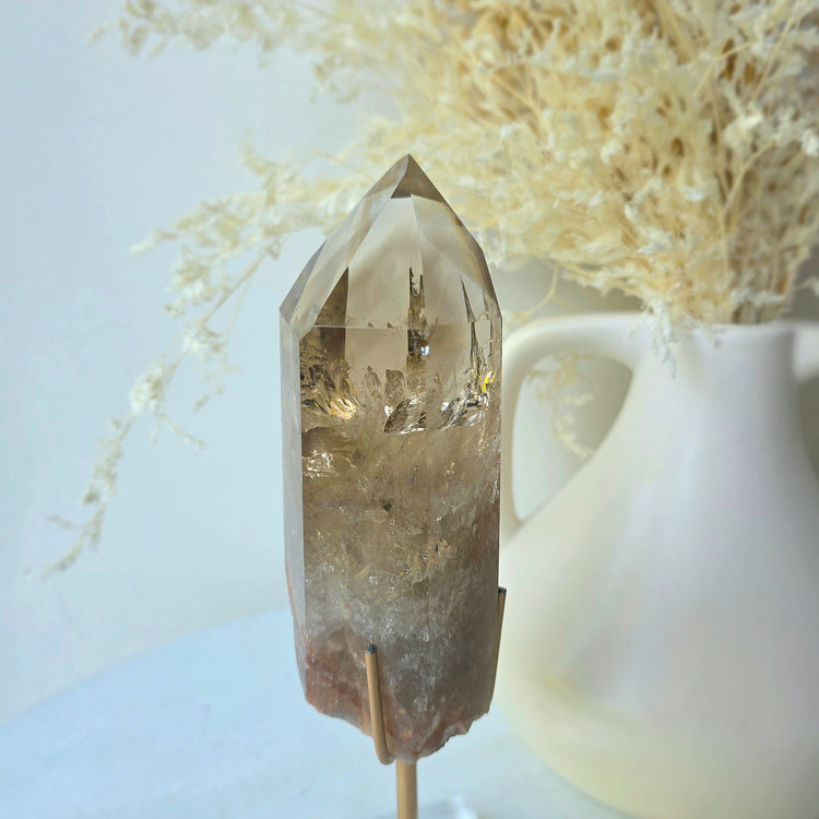 Natural Citrine Crystal Polished Point Collectors High Quality Brazil