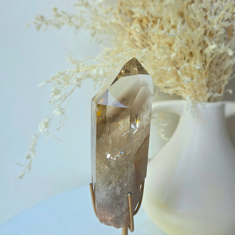 Natural Citrine Crystal Polished Point Collectors High Quality Brazil
