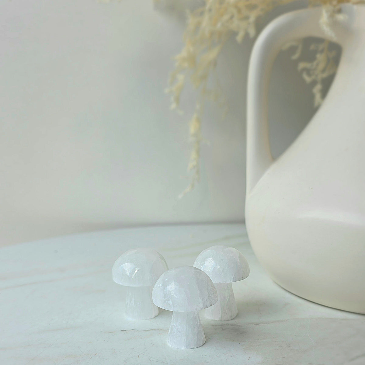 Selenite Crystal Mini Mushroom