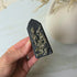 Shungite with Pyrite Crystal Point Tower High Quality Brazil - Crystals and Me | Crystal Candles and Ethically Sourced Crystals
