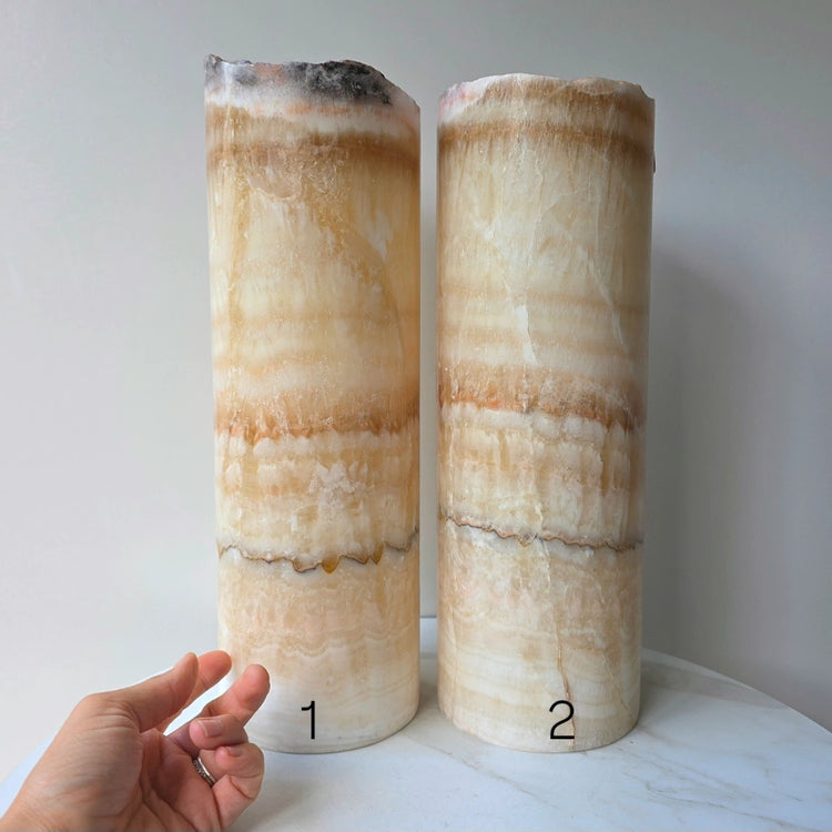 Onyx Crystal Home Decor Lamp Mexico XL - Crystals and Me | Crystal Candles and Ethically Sourced Crystals