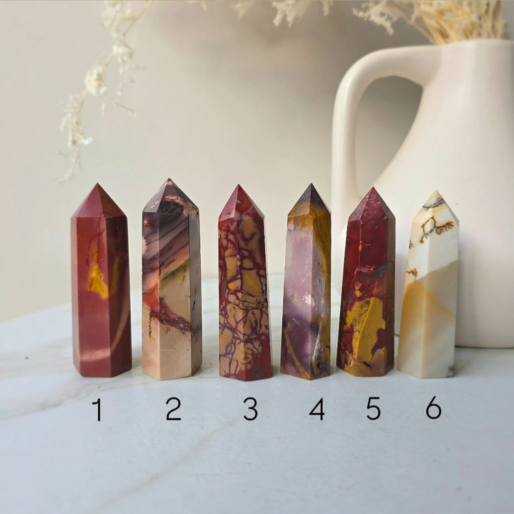 Mookaite Crystal Point High Quality Australia