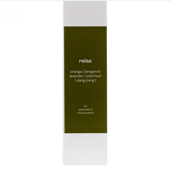 Exuro Label Exuro Insense 'RELAX' Australian Made Essential Oil Incense – Crystals ...