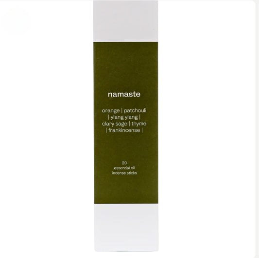 Exuro 'NAMASTE' Australian Made Essential Oil Insense