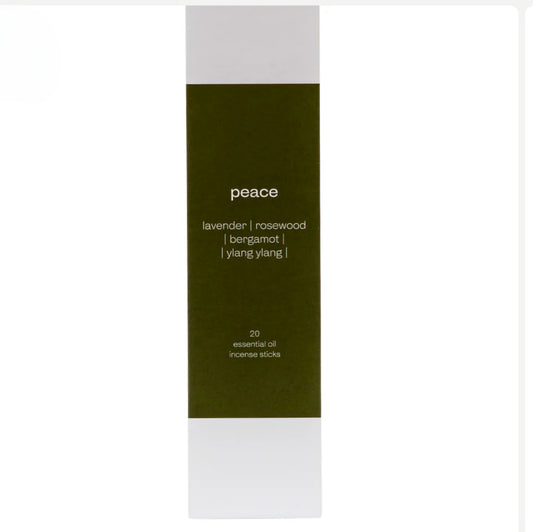 Exuro 'PEACE' Australian Made Essential Oil Insense