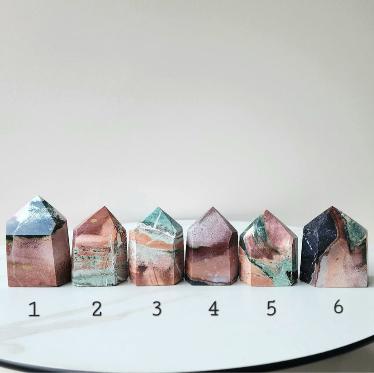 Unicorn Jasper Rare Madagascar Crystal Point