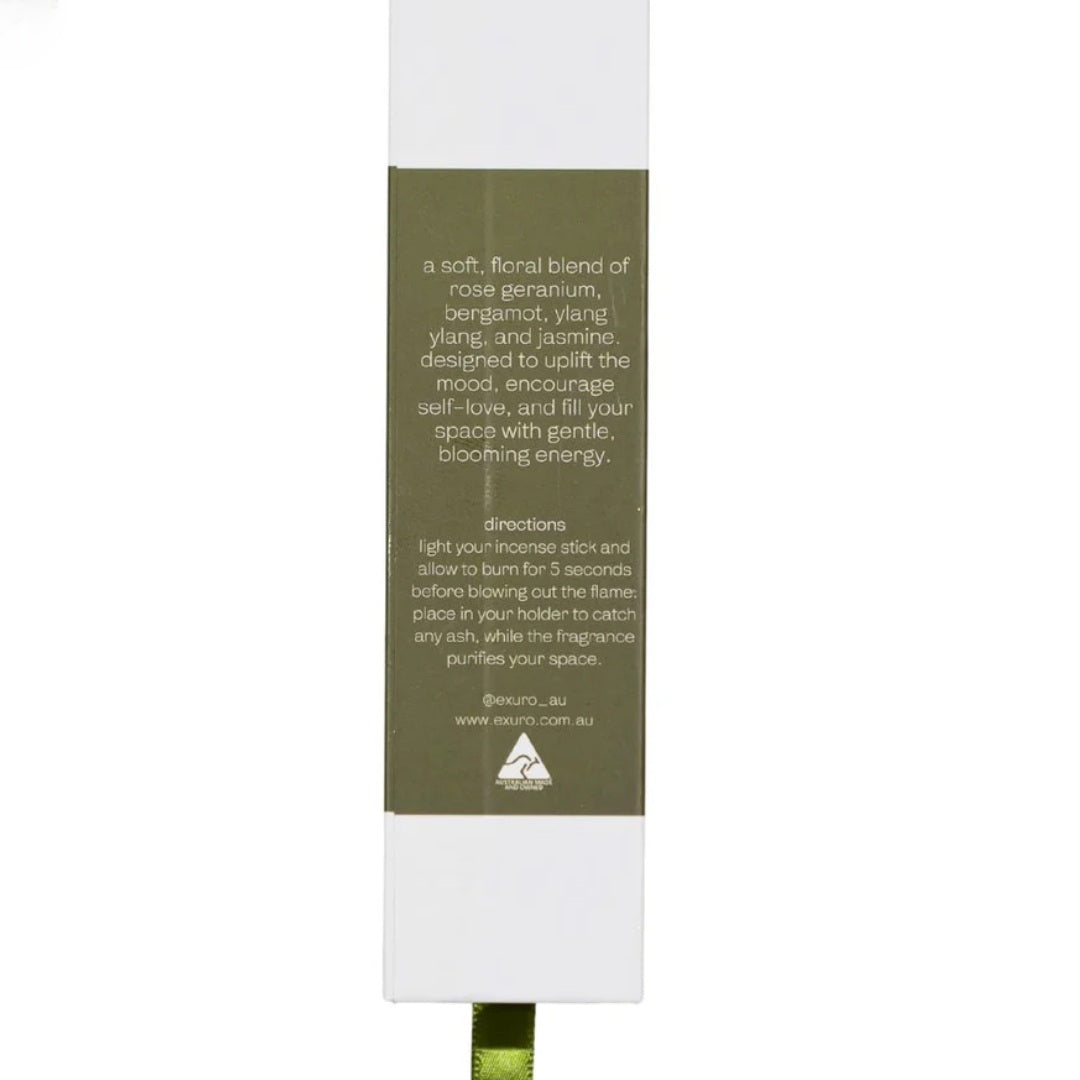 Exuro "BLOOM" Australian made essential oil insense - Crystals and Me | Crystal Candles and Ethically Sourced Crystals