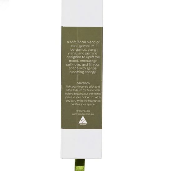 Exuro "BLOOM" Australian made essential oil insense - Crystals and Me | Crystal Candles and Ethically Sourced Crystals