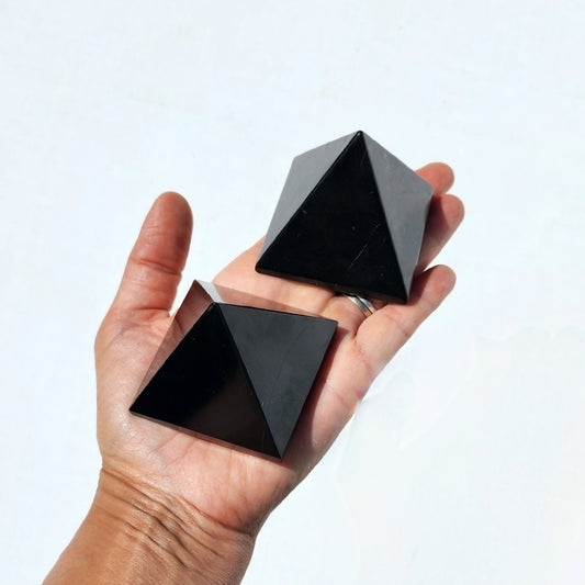 Shungite Pyramid - Crystalsandme