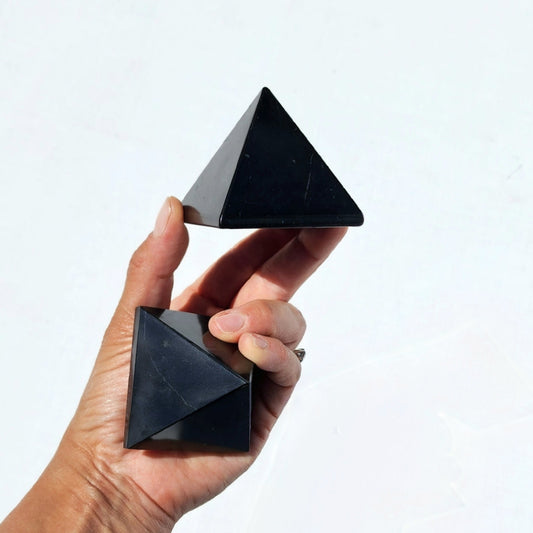 Shungite Pyramid - Crystalsandme