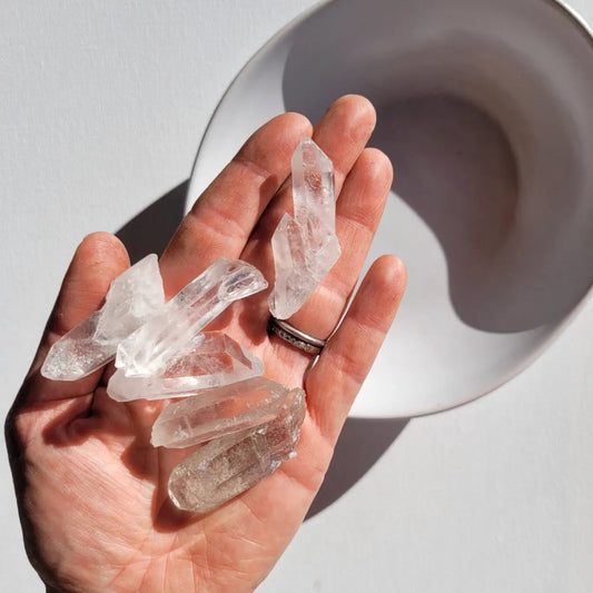 Clear Quartz Points - Crystalsandme