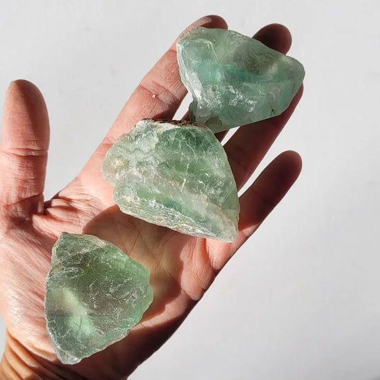 Green Fluorite Small - Crystalsandme