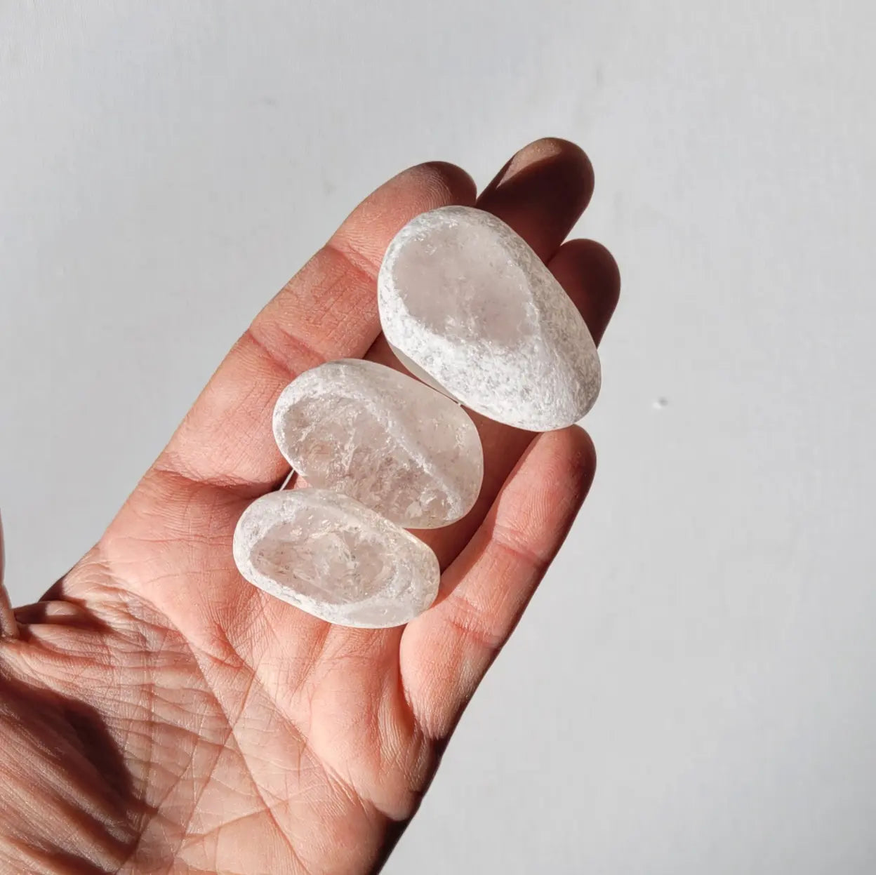 Clear Quartz Seer Stone - Crystalsandme